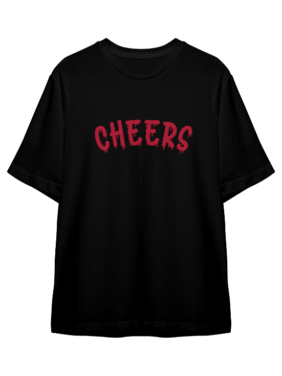 Unisex Oversize Cheers T-Shirt