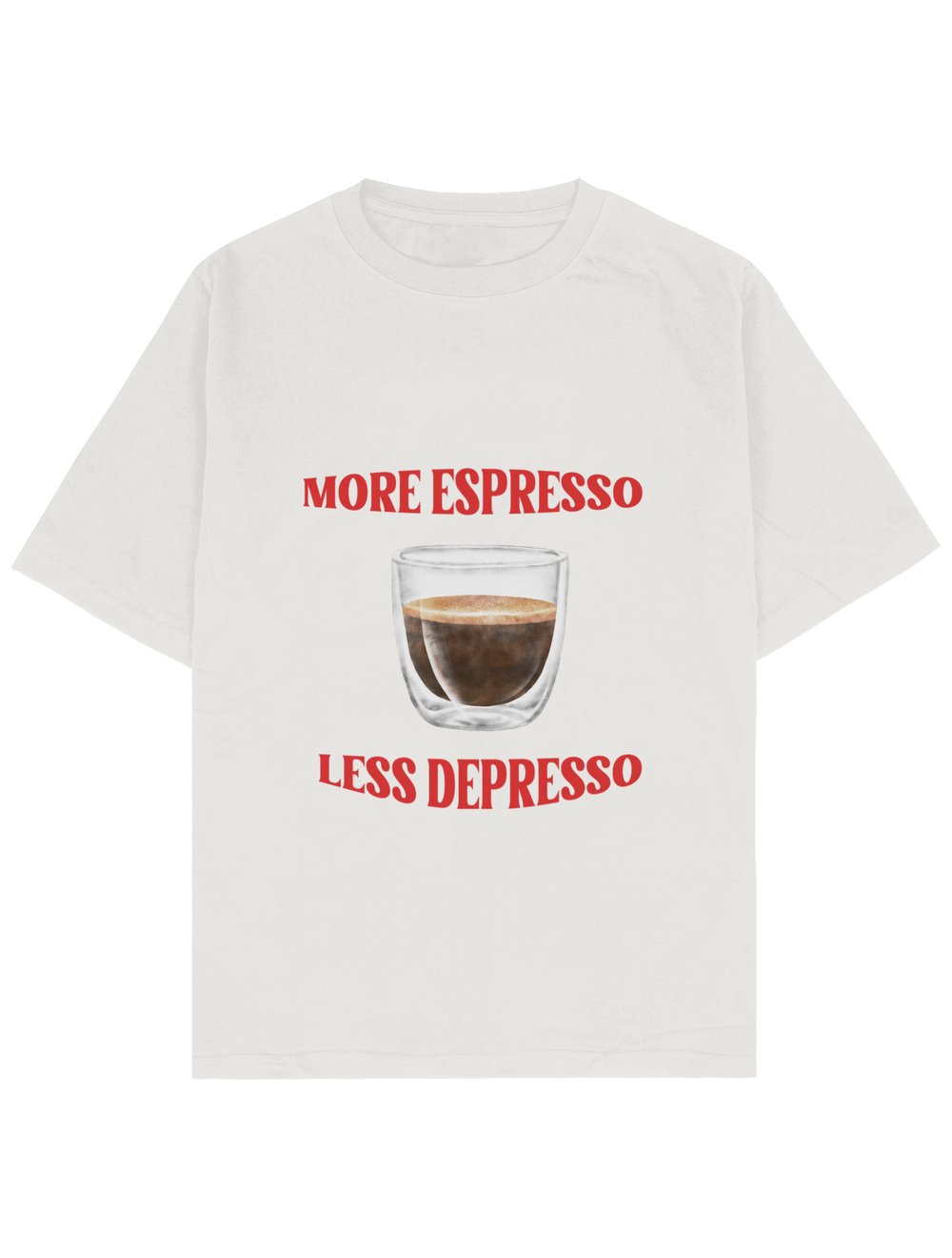 Depresso Espresso Oversize TShirt