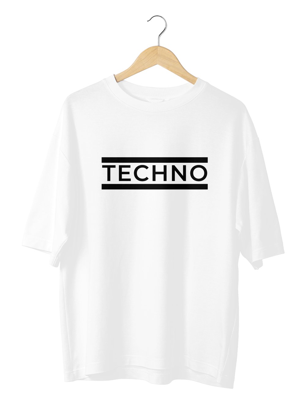 Lynx Tech Oversize TShirt Black Techno