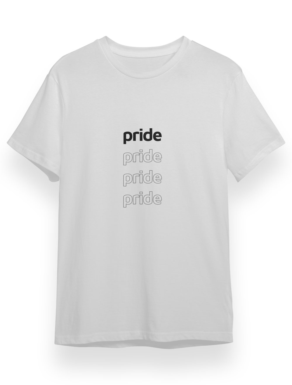 Velev T-Shirt Pride Beyaz