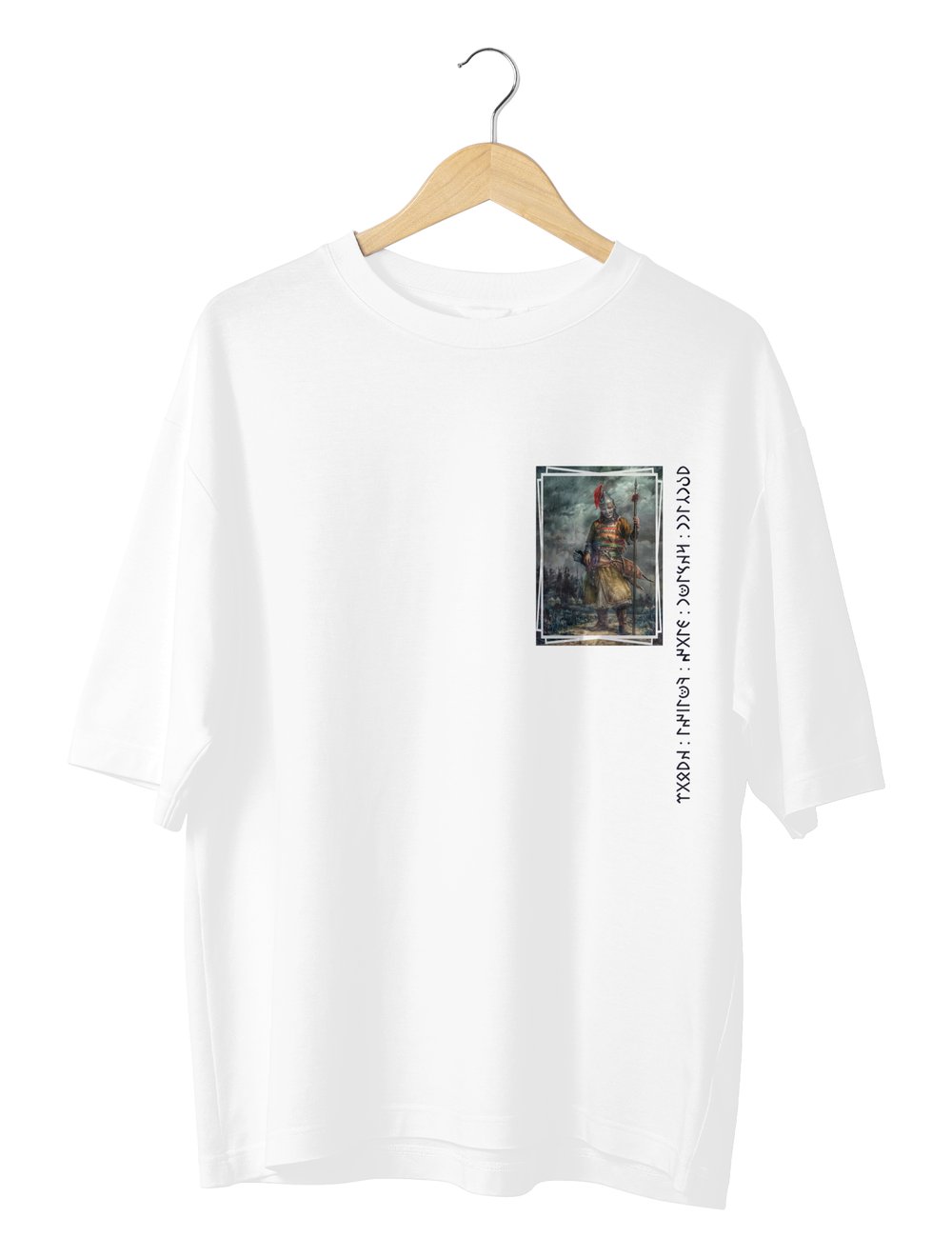 Kıpçak Savaşçısı Oversize T-Shirt 4931723
