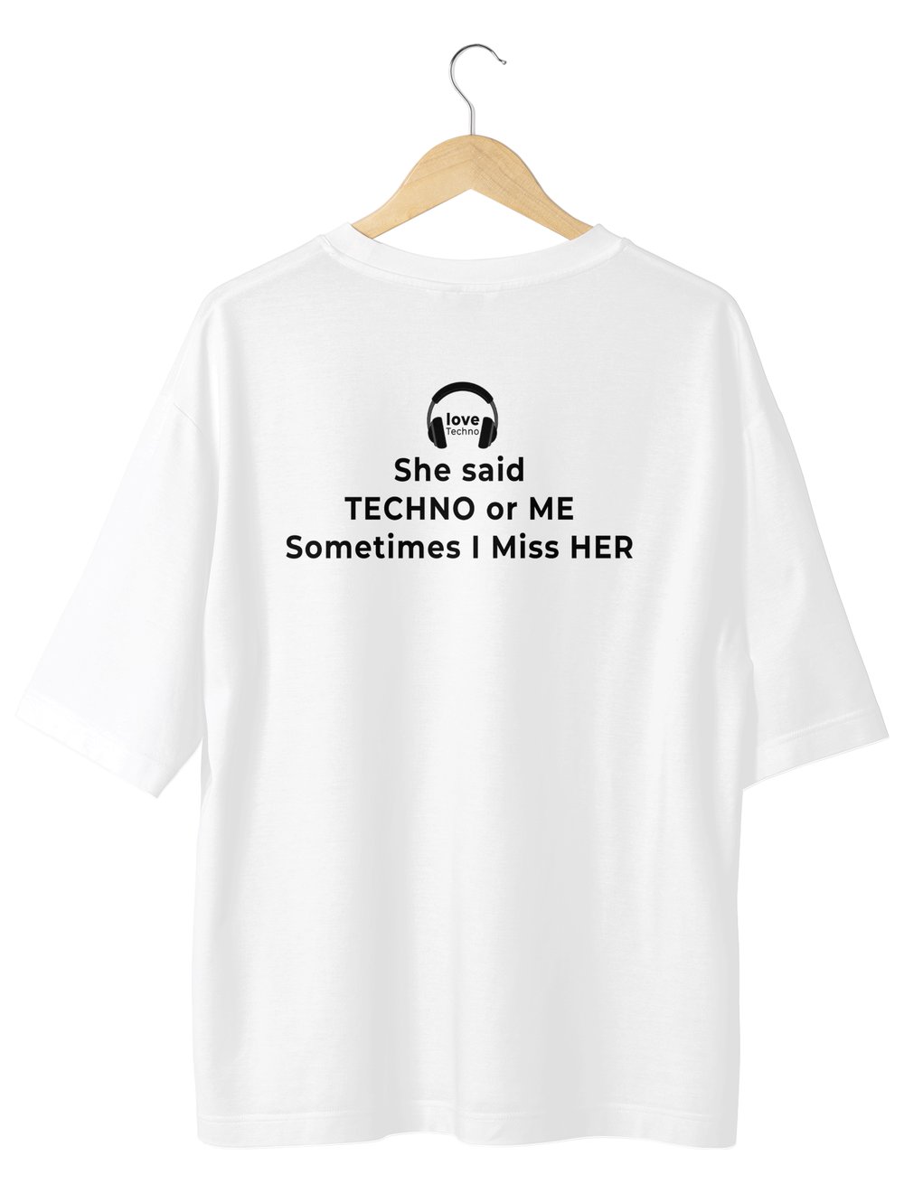 Lynx Tech Oversize TShirt Love Techno