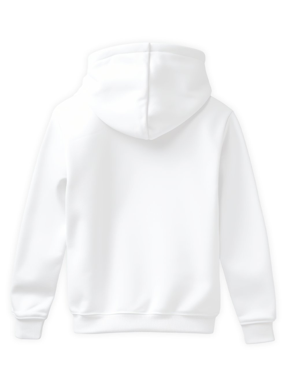 Wordpress logo baskılı beyaz sweatshirt