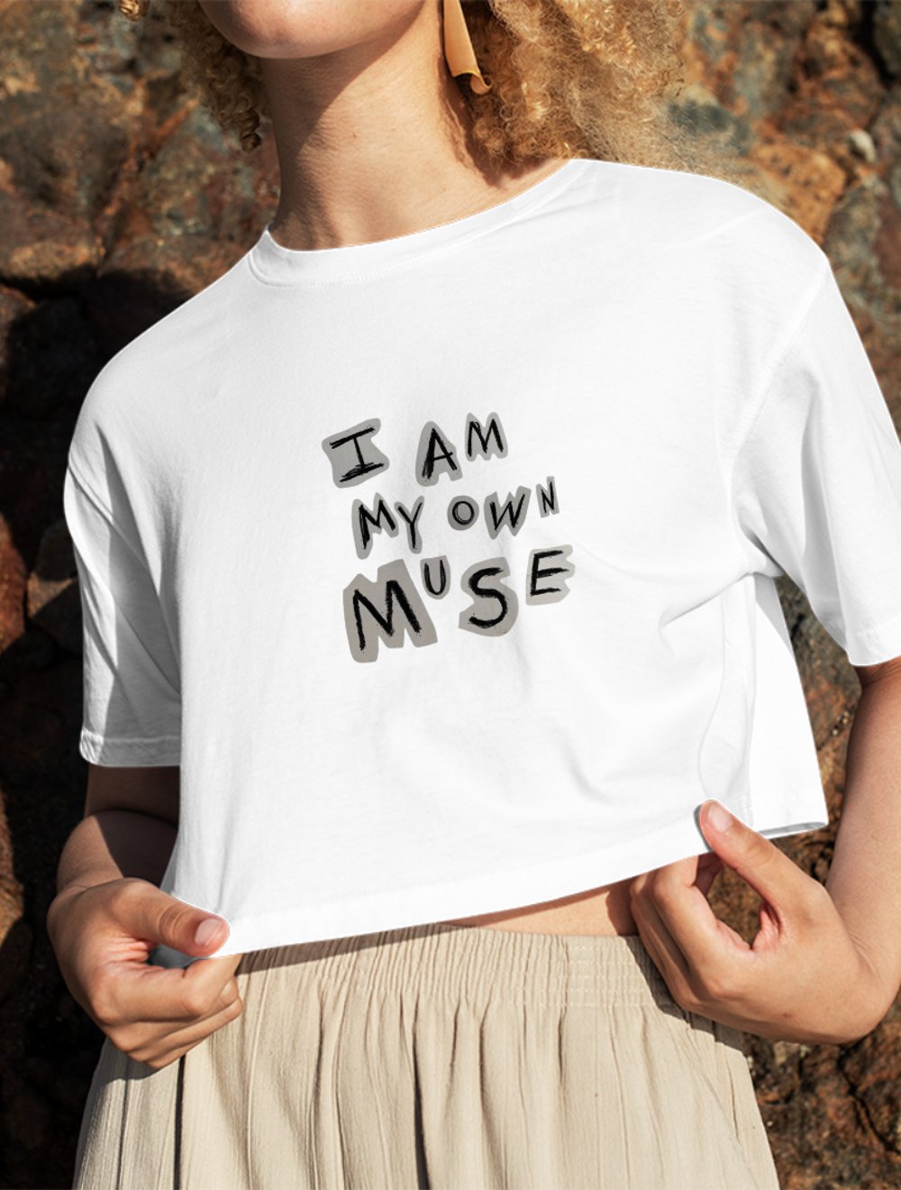 Own Muse Crop Top Oversize