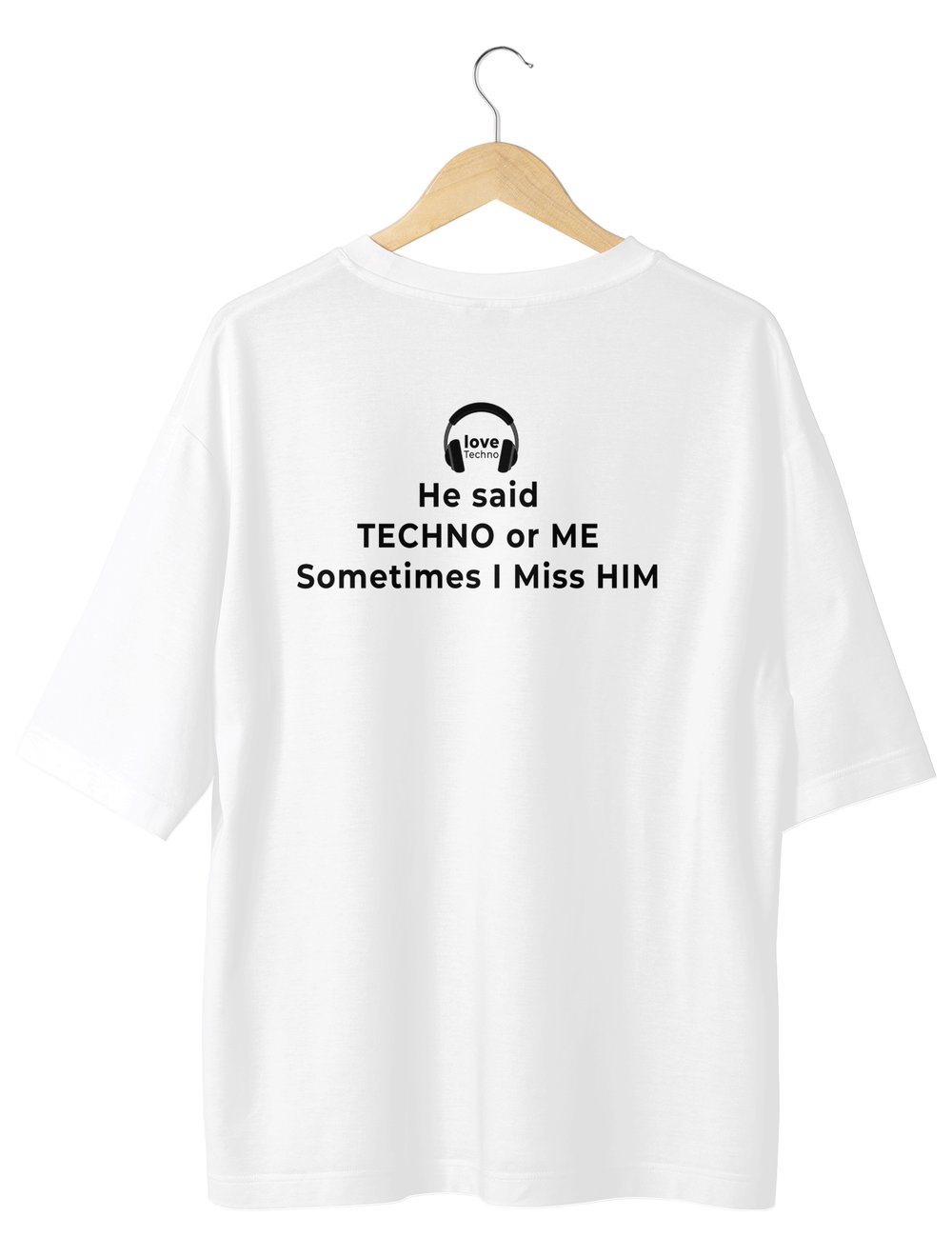Lynx Tech Oversize TShirt Love Techno
