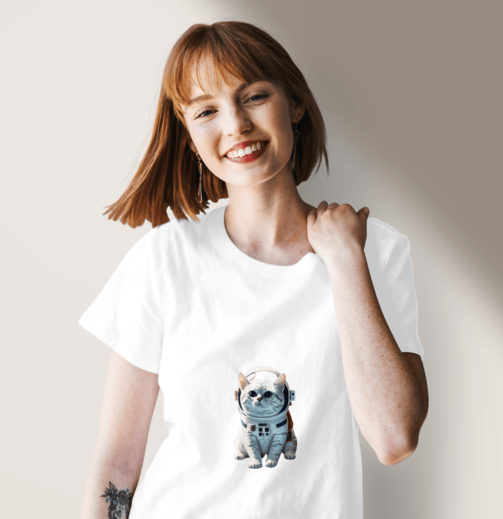 Astronot Kedi TShirt 9531718