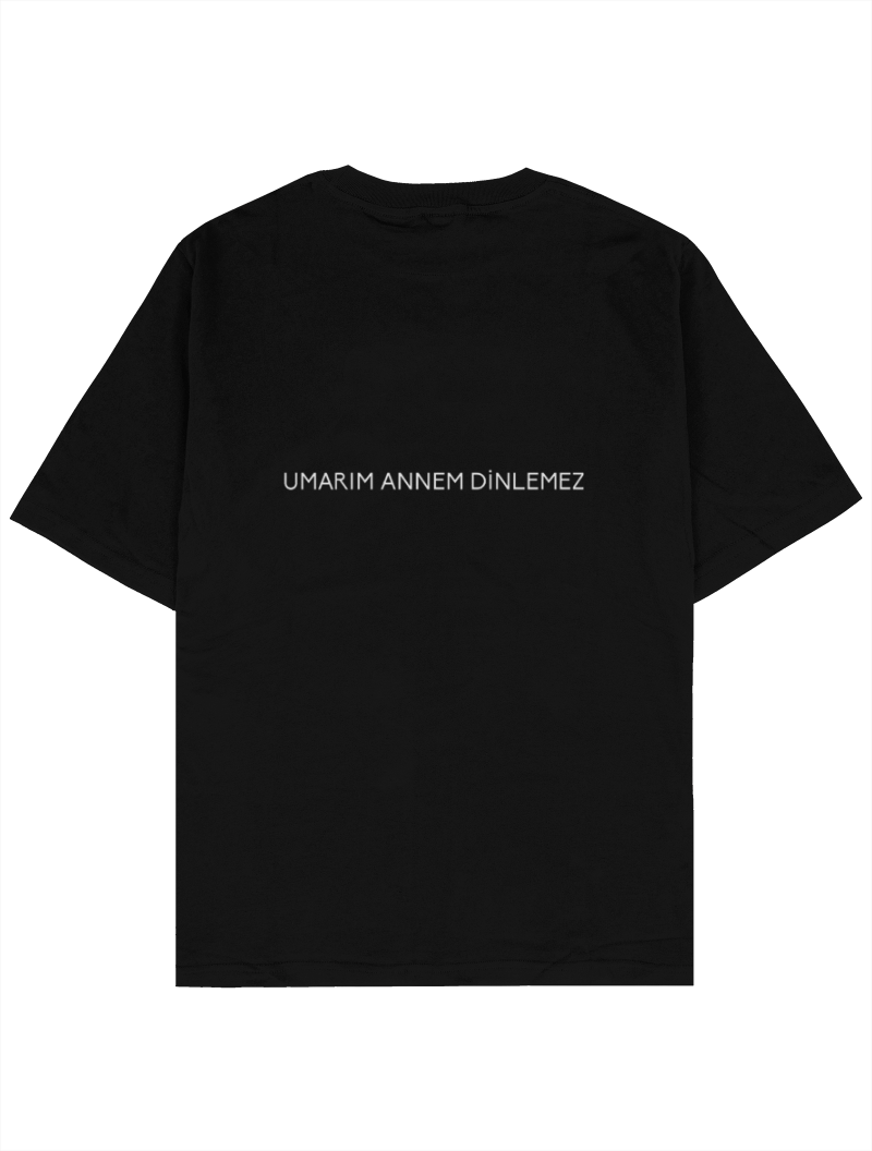 UAD Oversize Tshirt Ön Yazılı