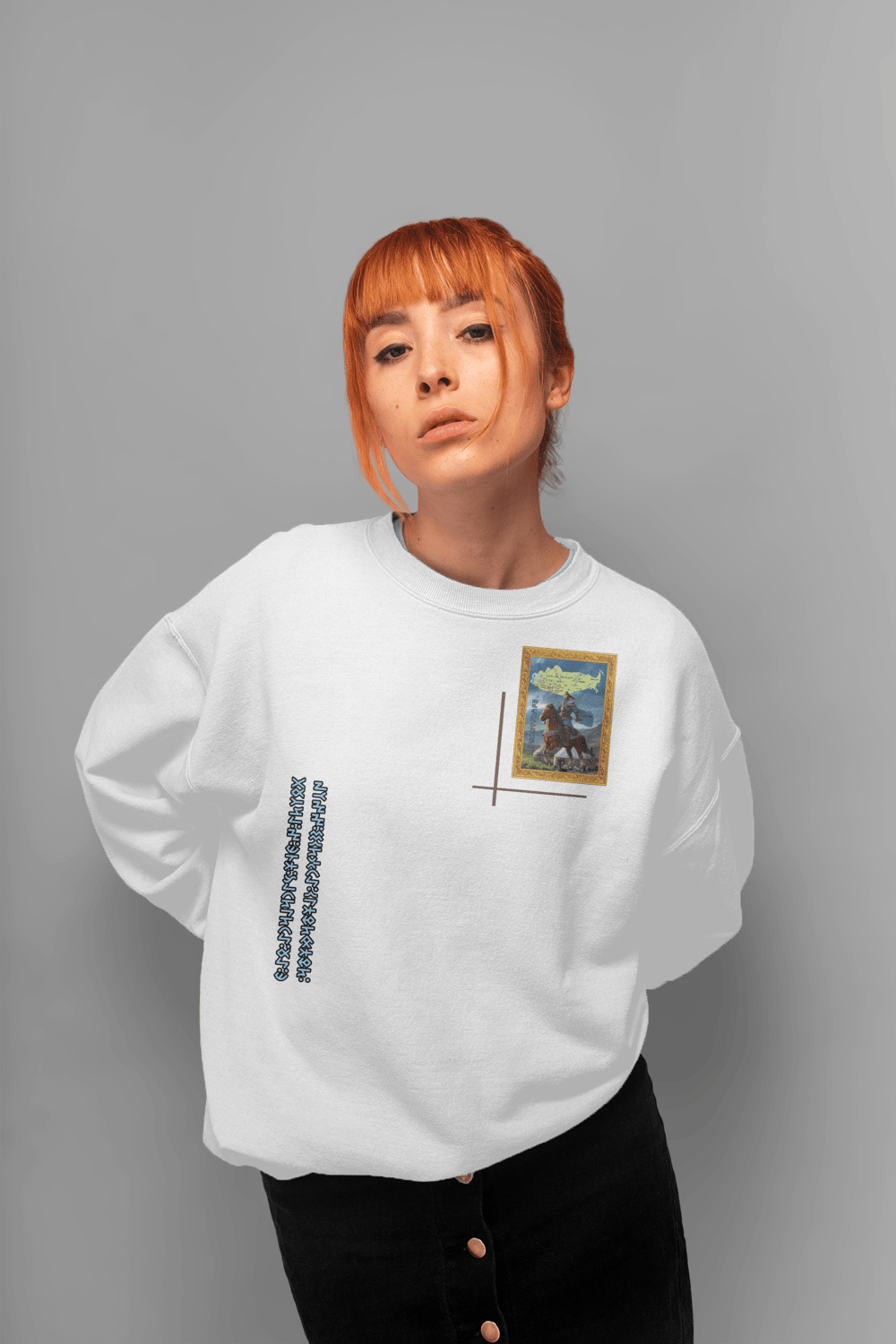AŞİNA SOYU MUKAN KAĞAN Sweatshirt 7771534