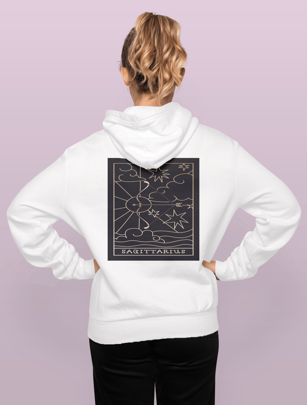 Sagittarius Zodiac Sign Yay Burç Hoodie