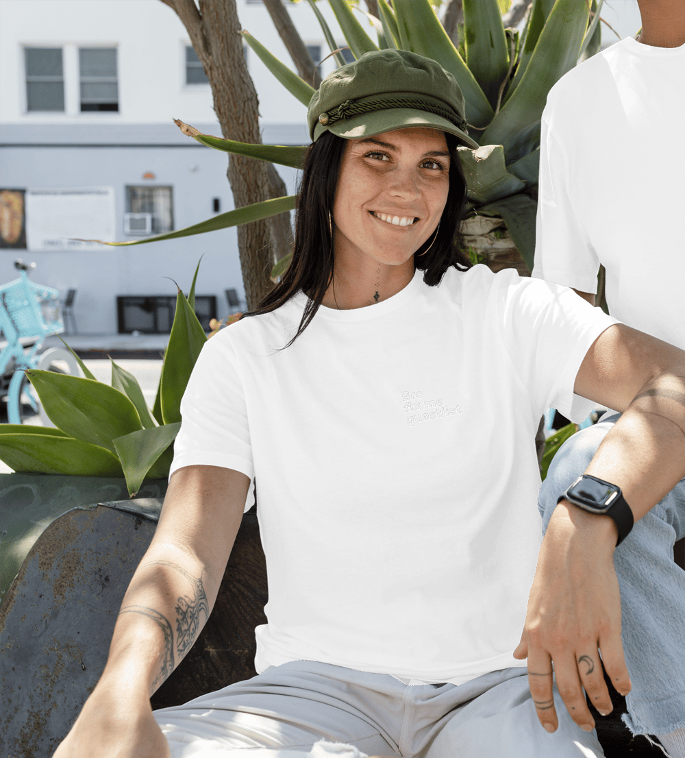 Bro Fix Me Guestlist Tişört - Siyah