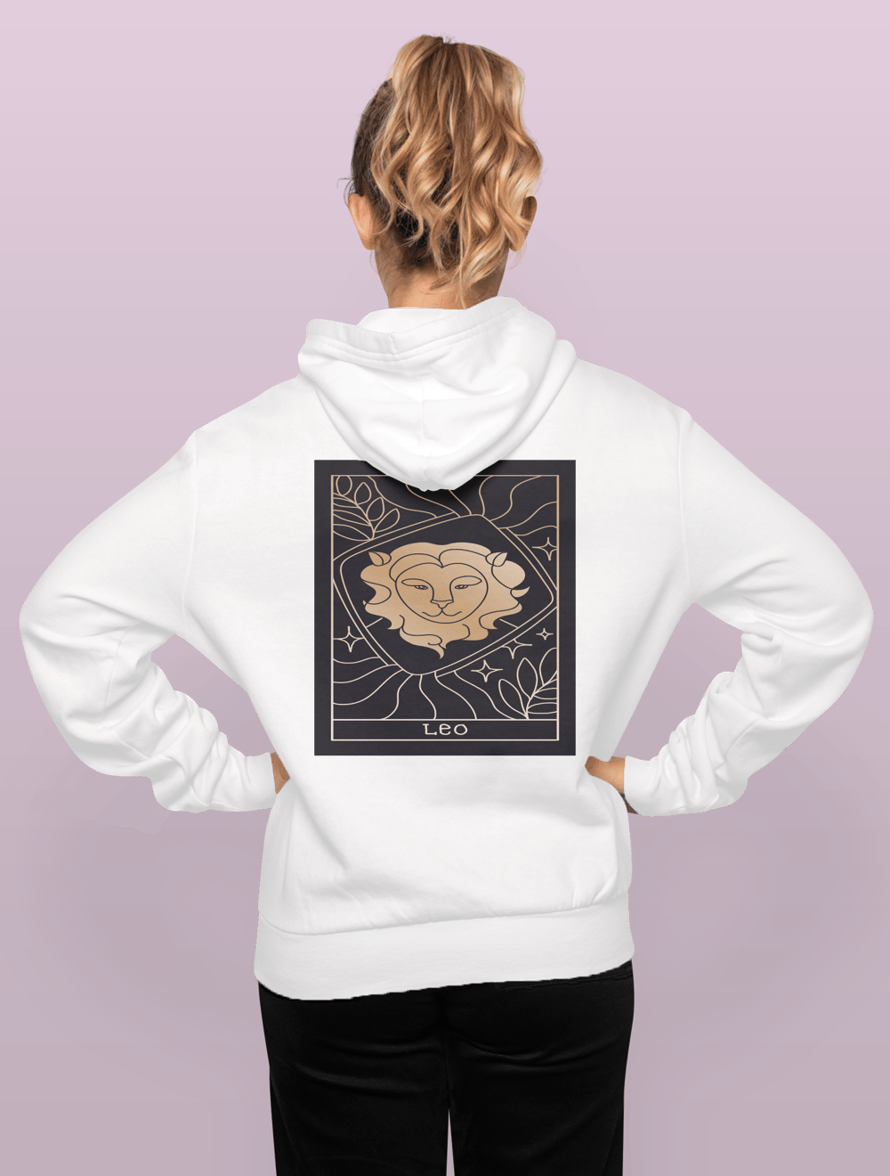 Leo Zodiac Sign Aslan Burç Hoodie