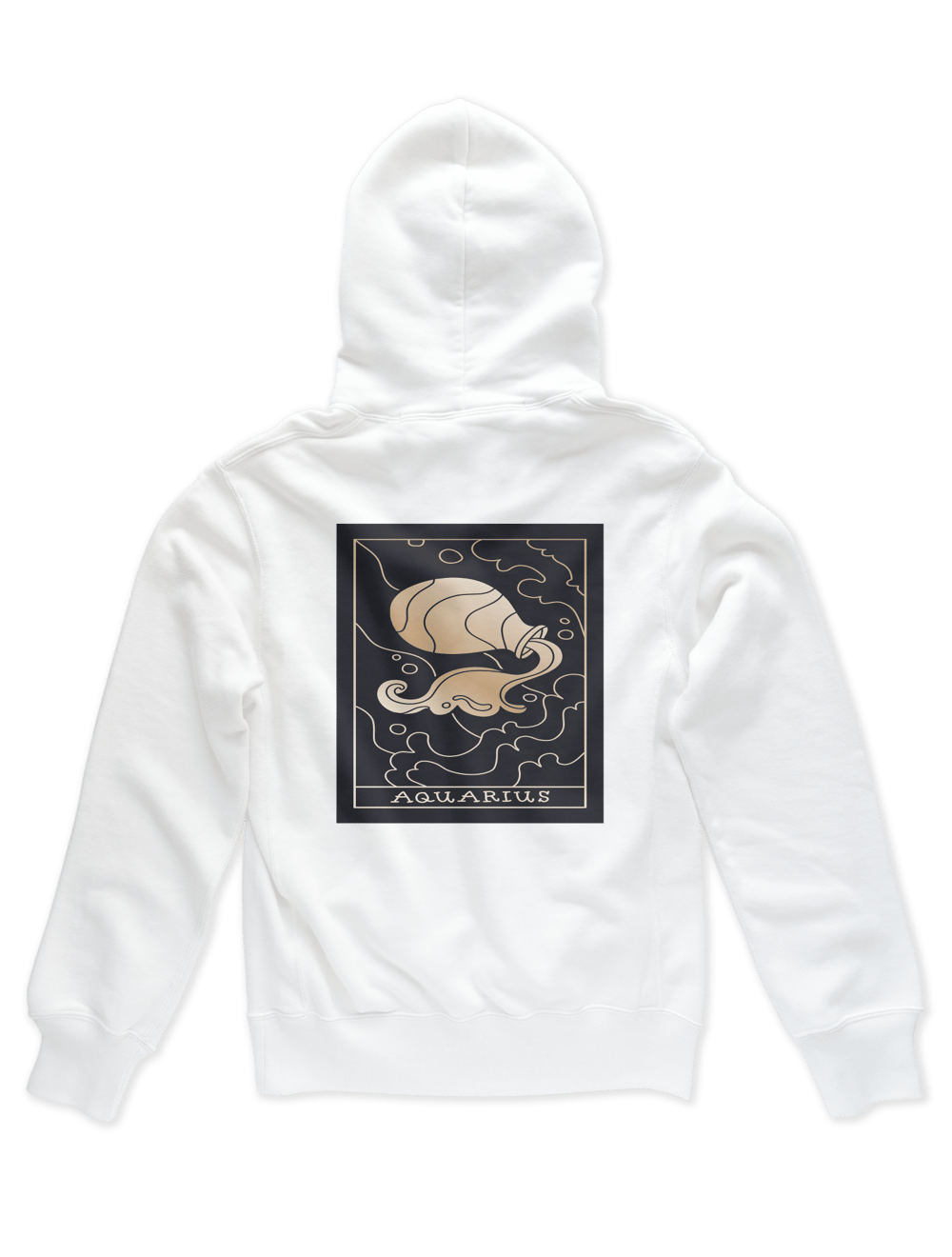 Aquarius Zodiac Sign Kova Burç Hoodie