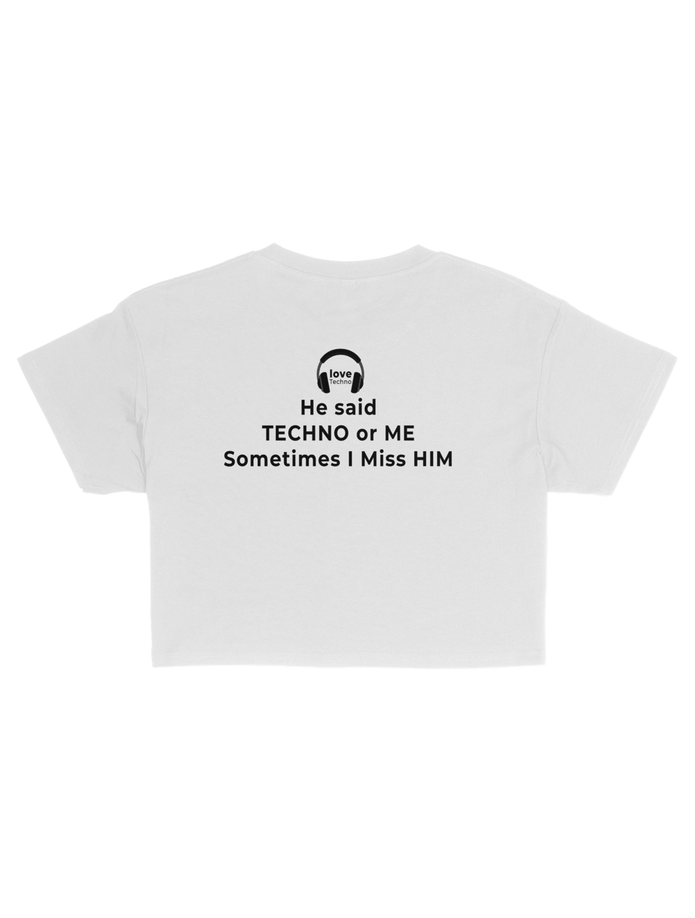 Lynx Tech Crop Top Love Techno