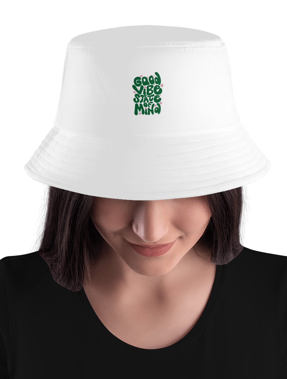 Good Vibe Bucket Şapka