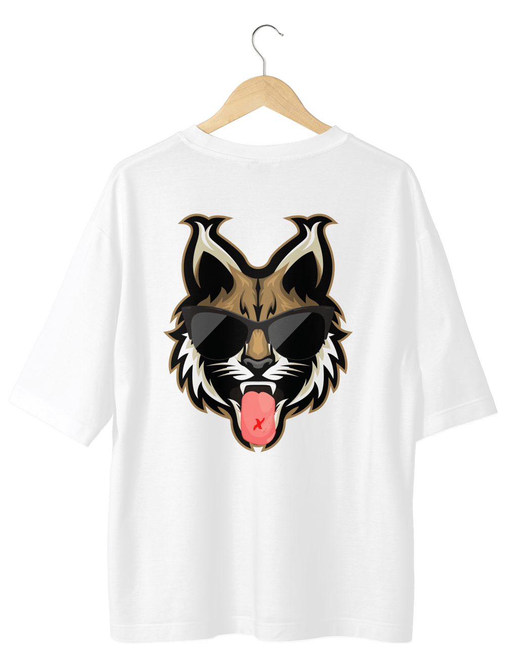 Lynx Tech Oversize TShirt Crazy Lynx