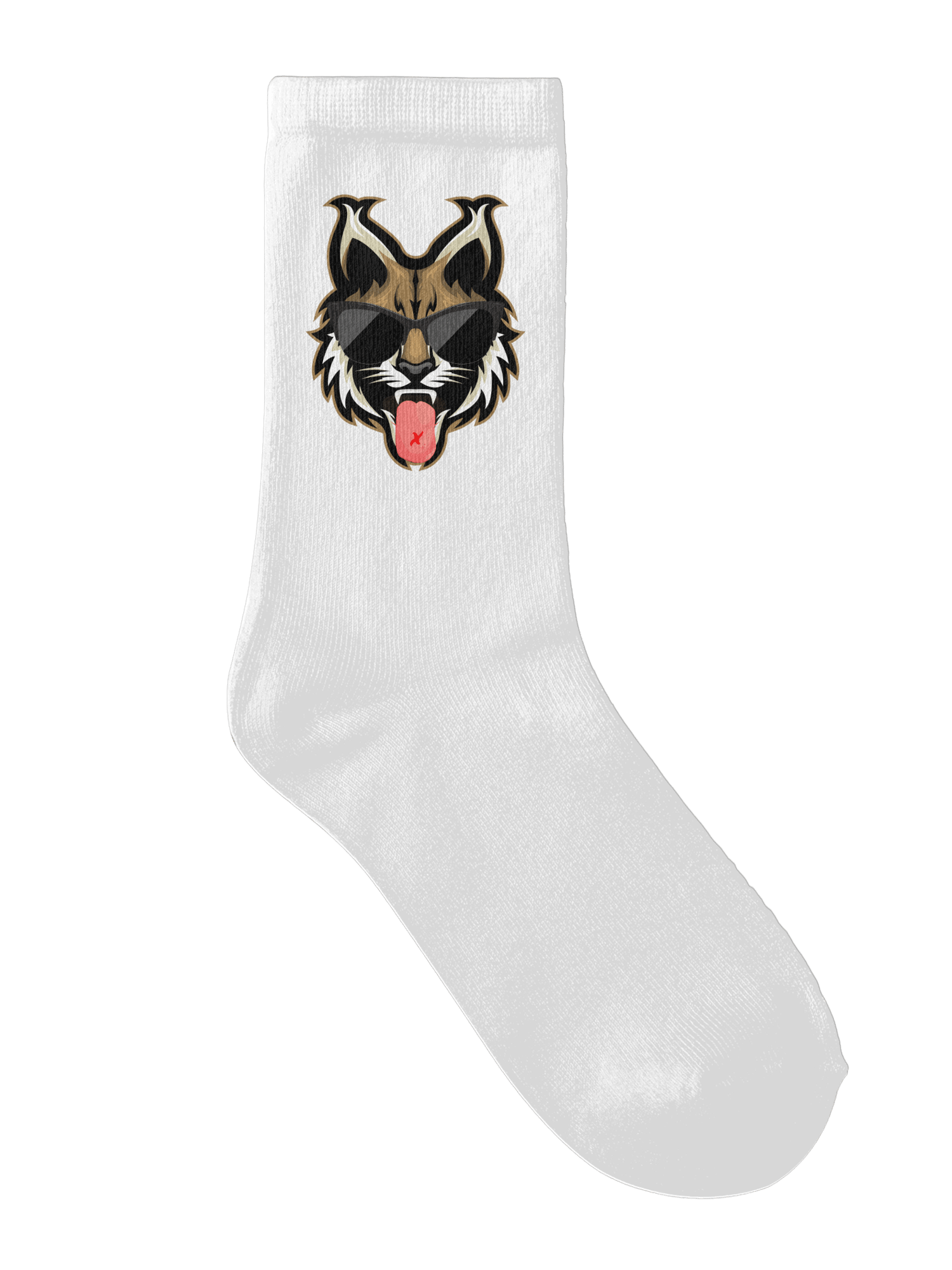 Lynx Tech Soket Çorap Crazy Cat