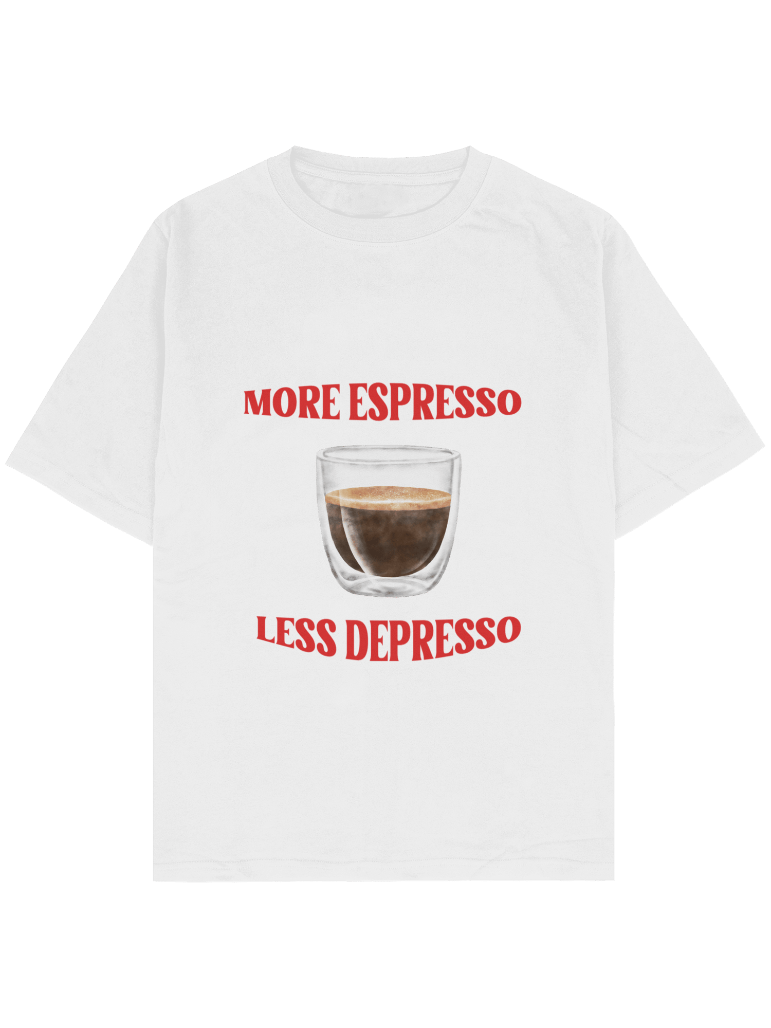 Depresso Espresso Oversize TShirt