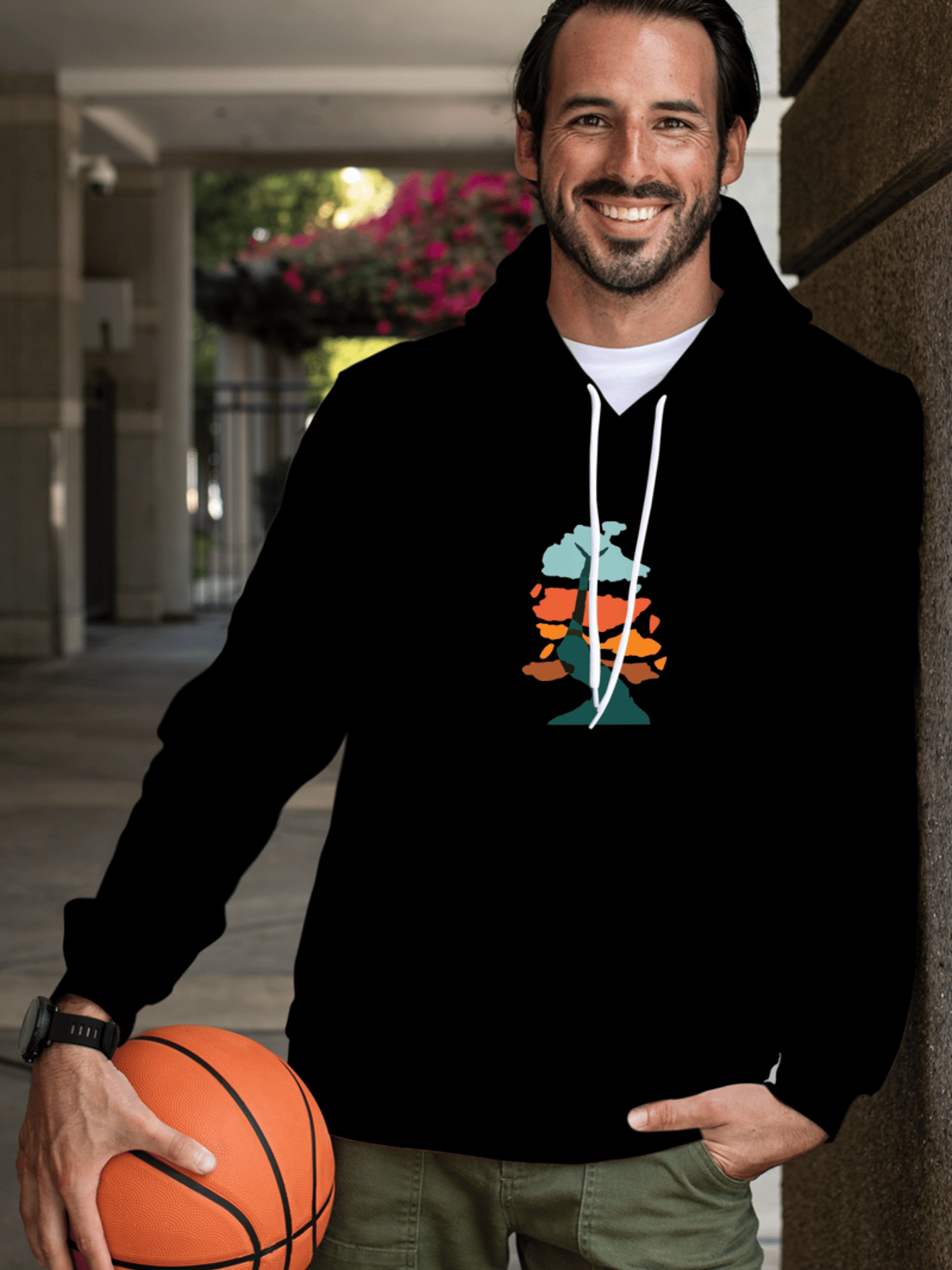 Çevre Temalı Hoodie