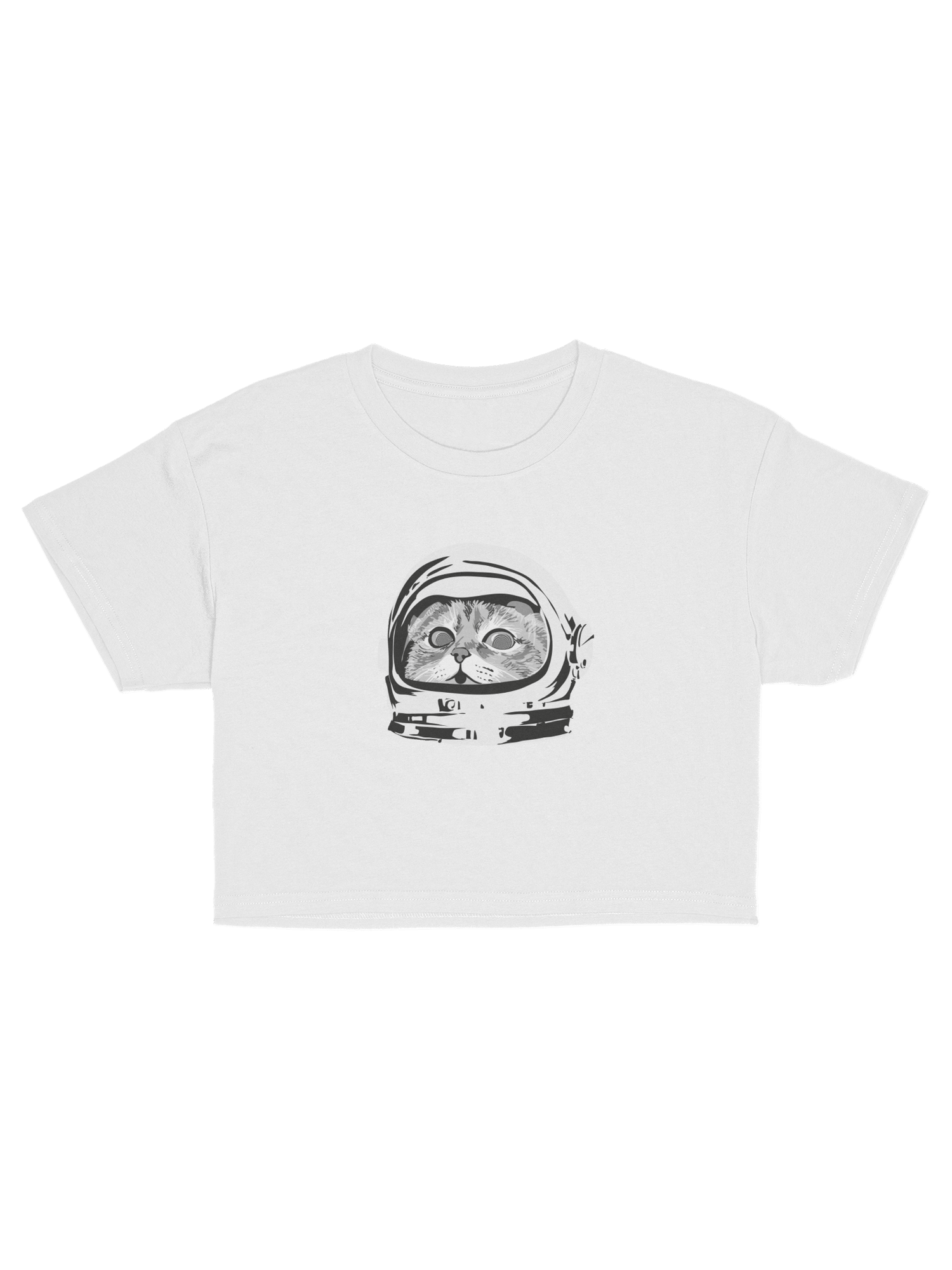 Lynx Tech Crop Top Astro Cat