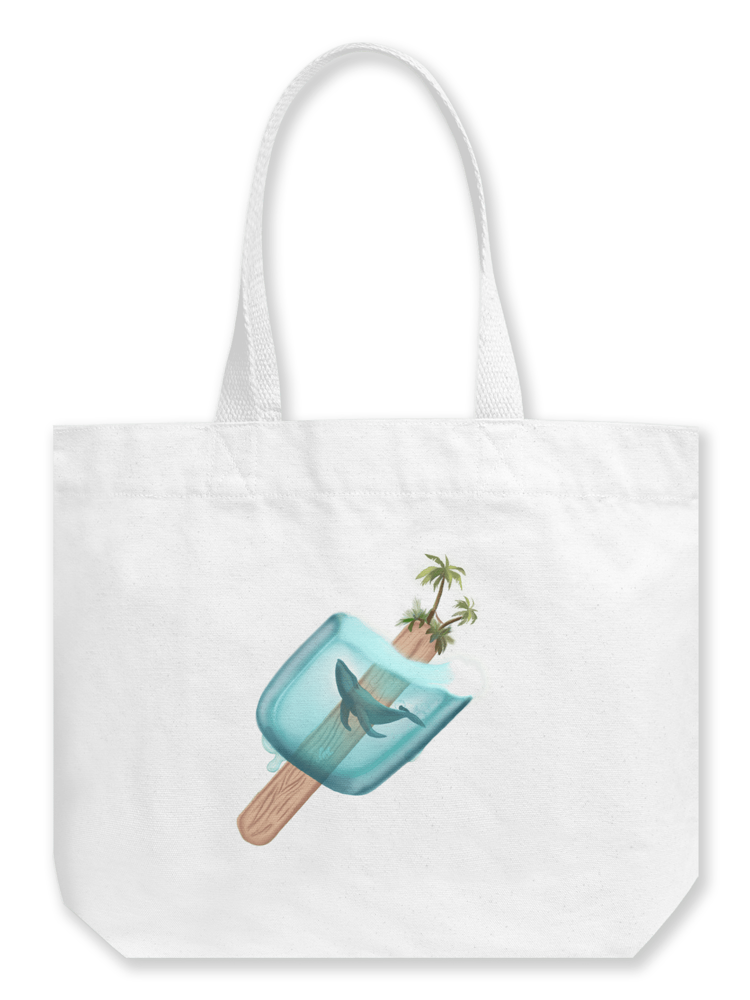 Ice Cream NMC Design Büyük Kanvas Çanta 4472148