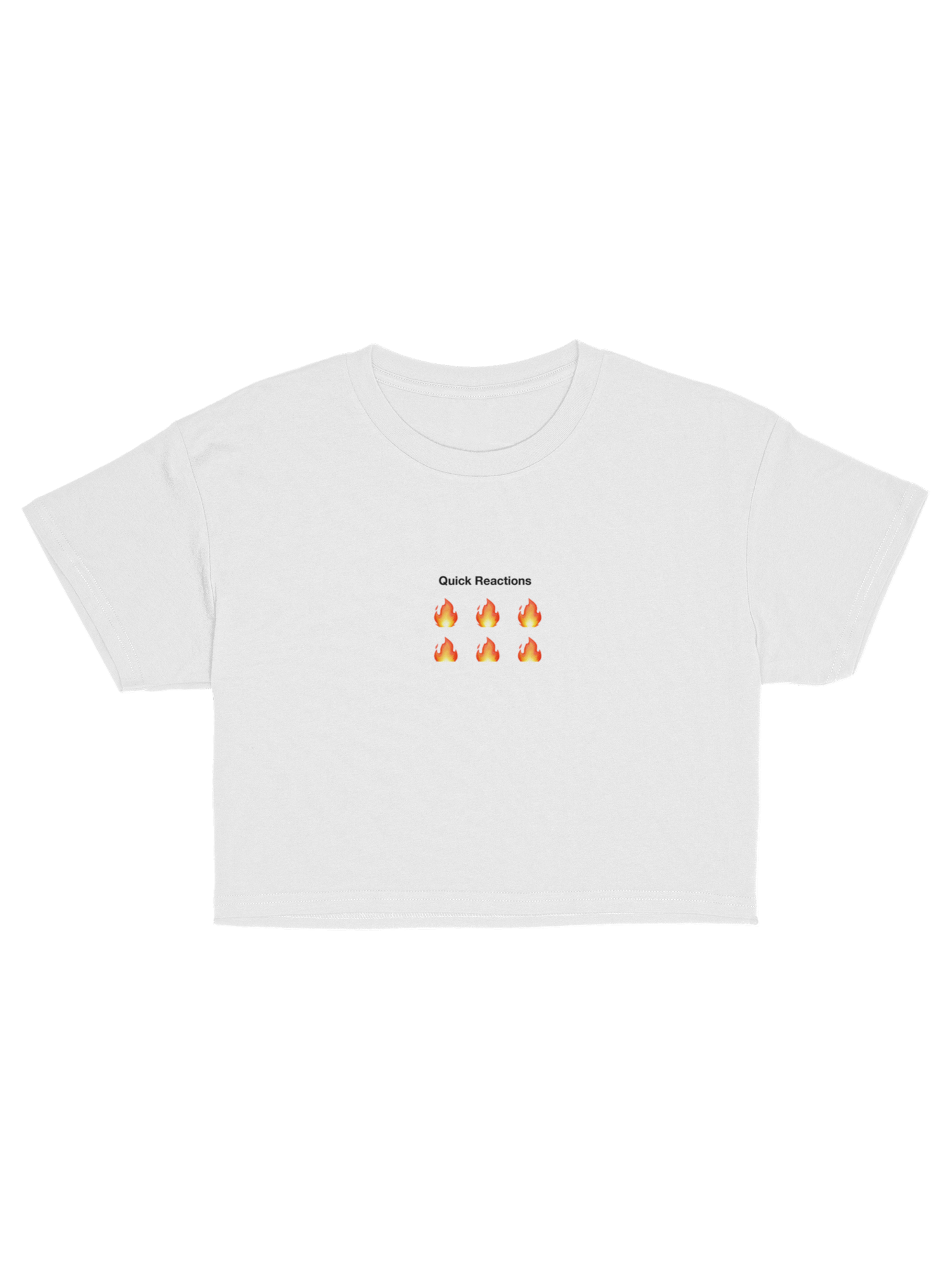 Quick Reactions Crop Top