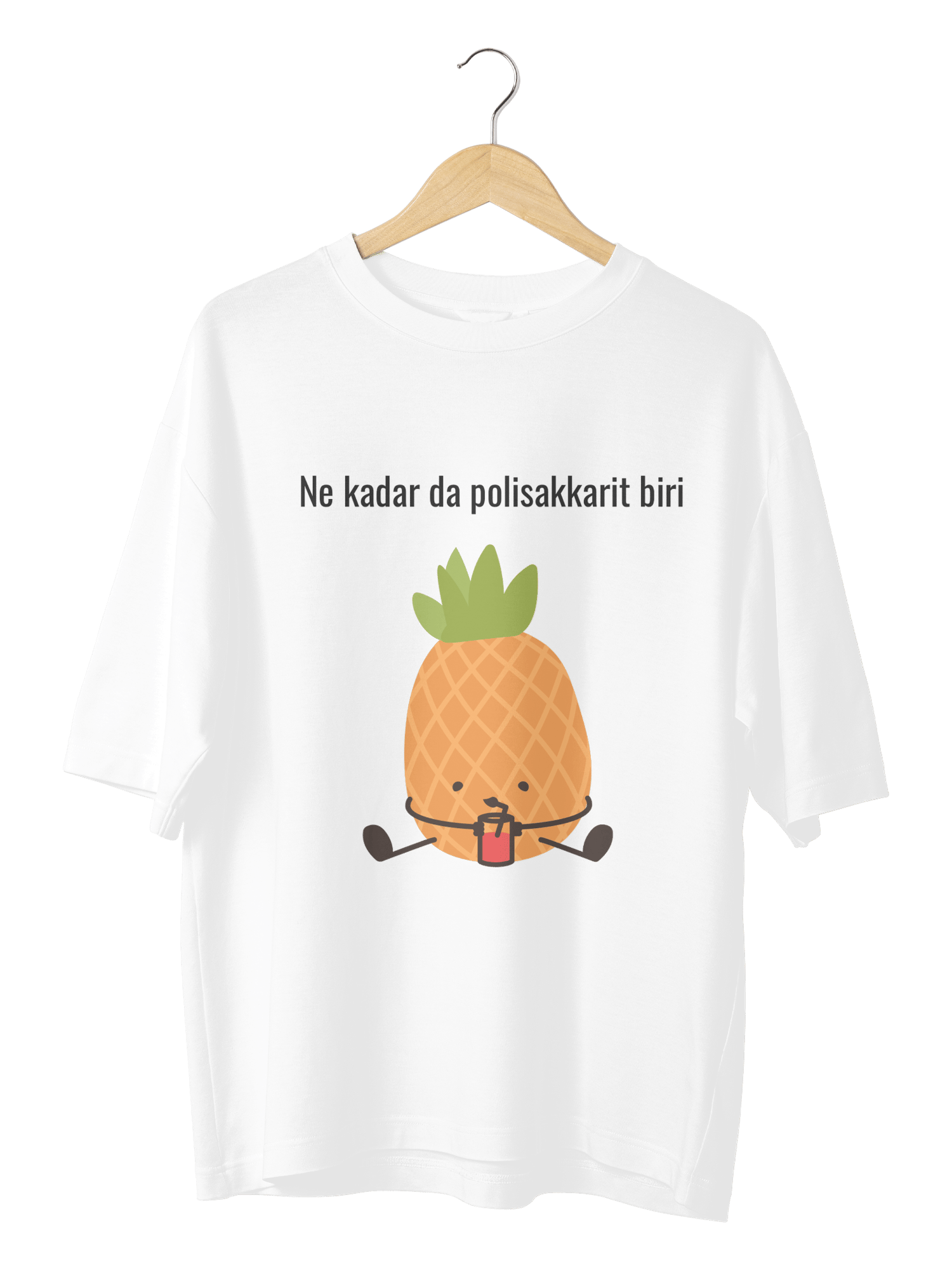 Burcuvazi Polisakkarit Oversize TShirt 7532258