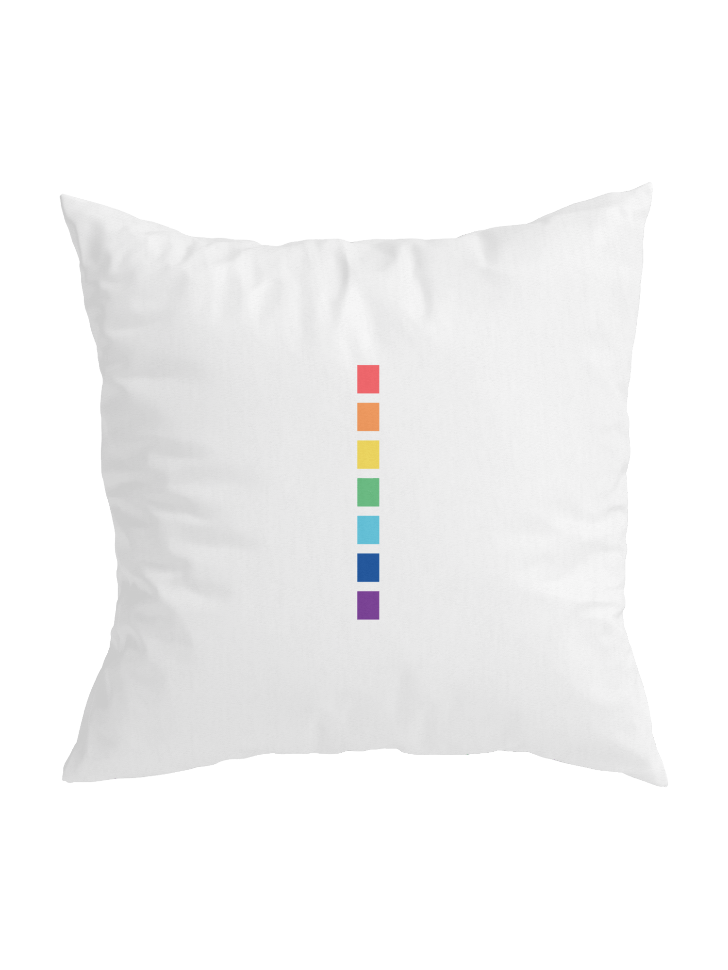 Velev Yastık Beyaz Gökkuşağı Şerit