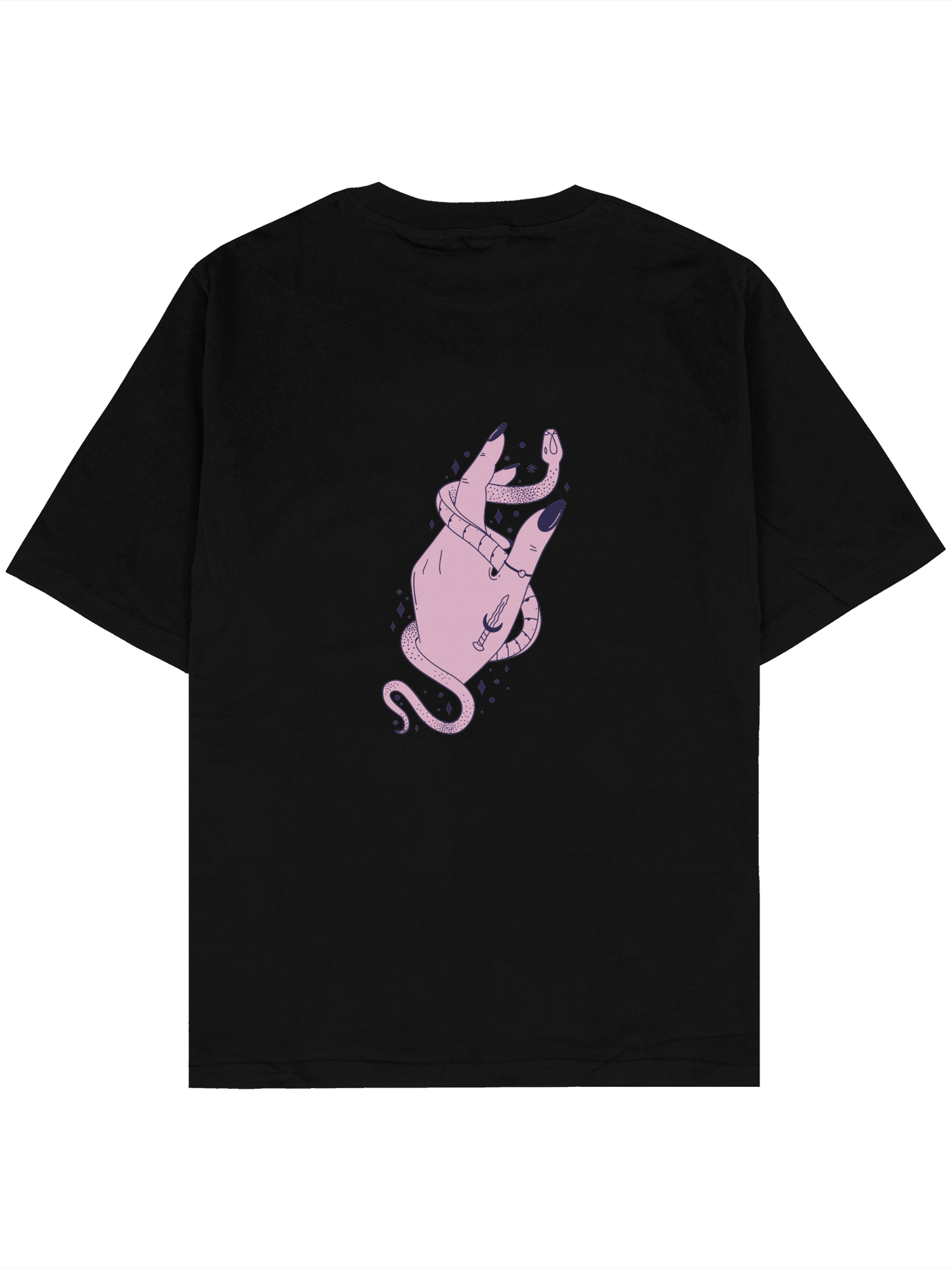 M U A K U Sırt Baskılı Oversize T-Shirt 5291737