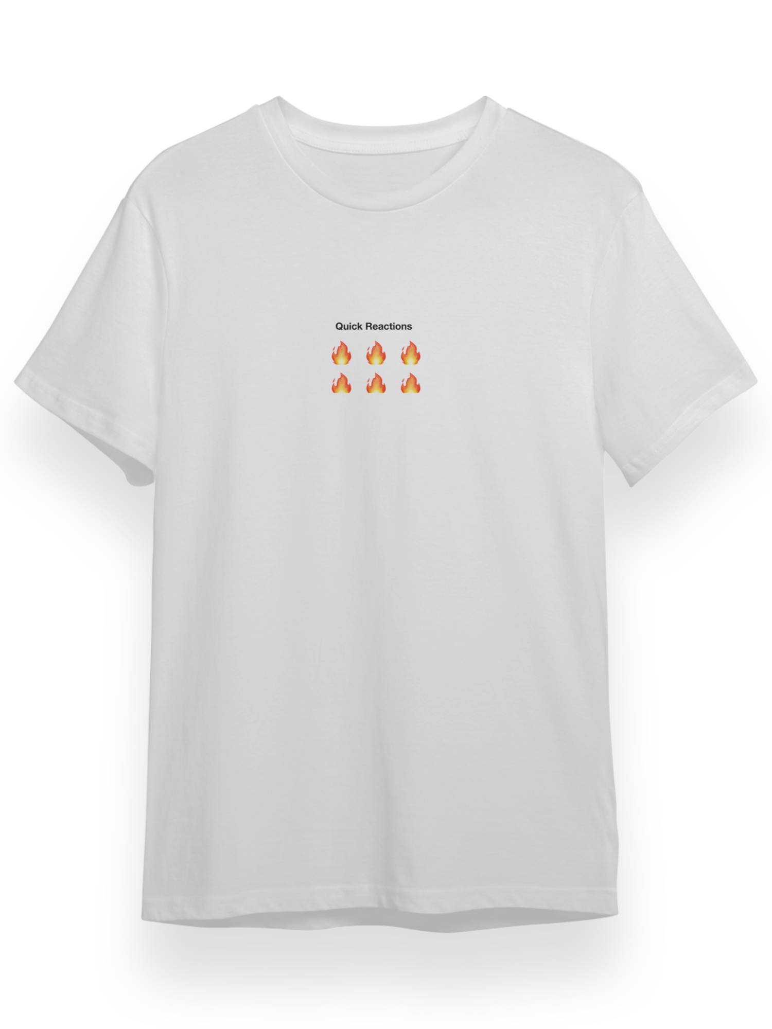 Quick Reactions Tişört - Beyaz