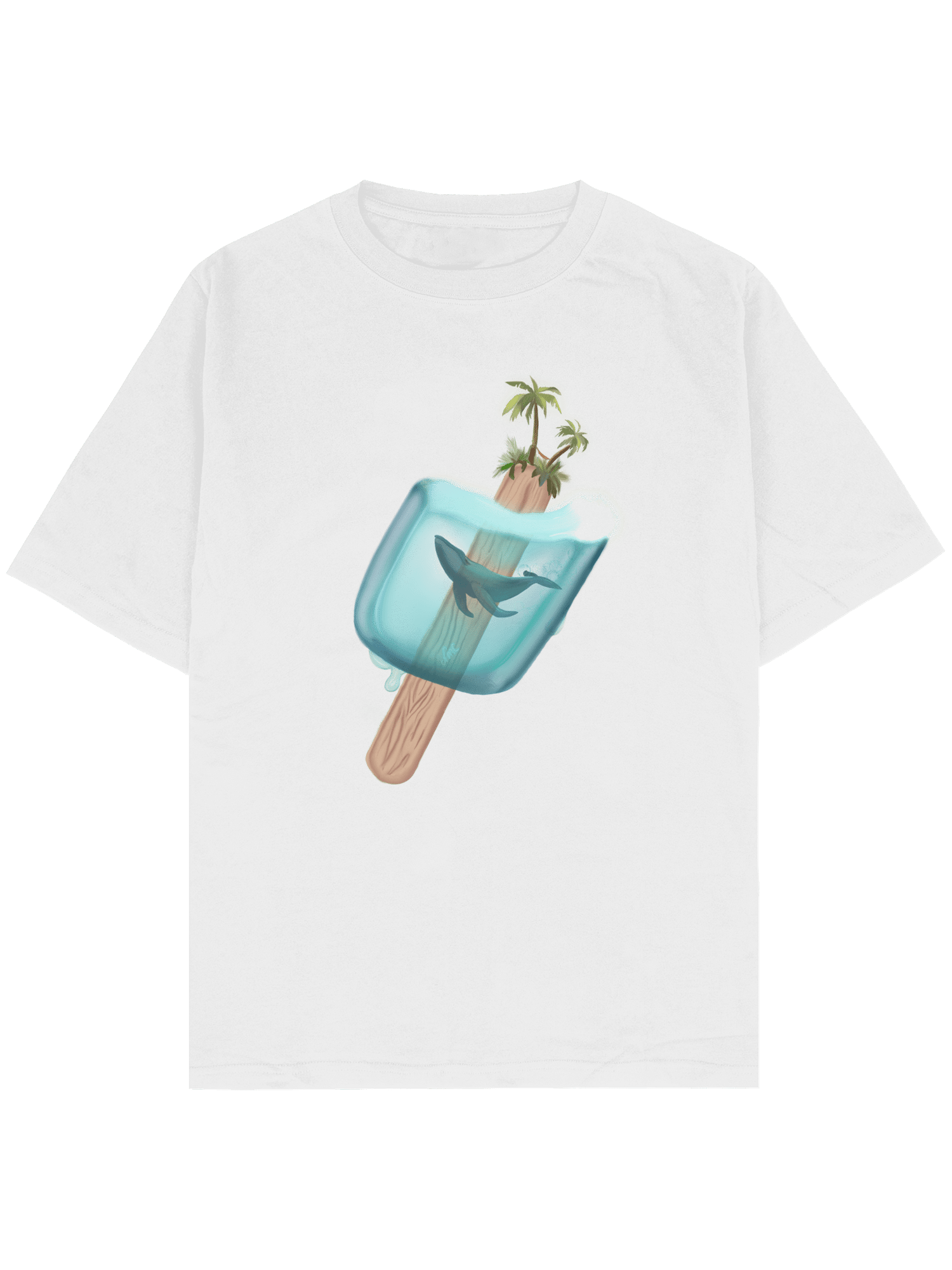 NMC Design Oversize TShirt Ice Cream