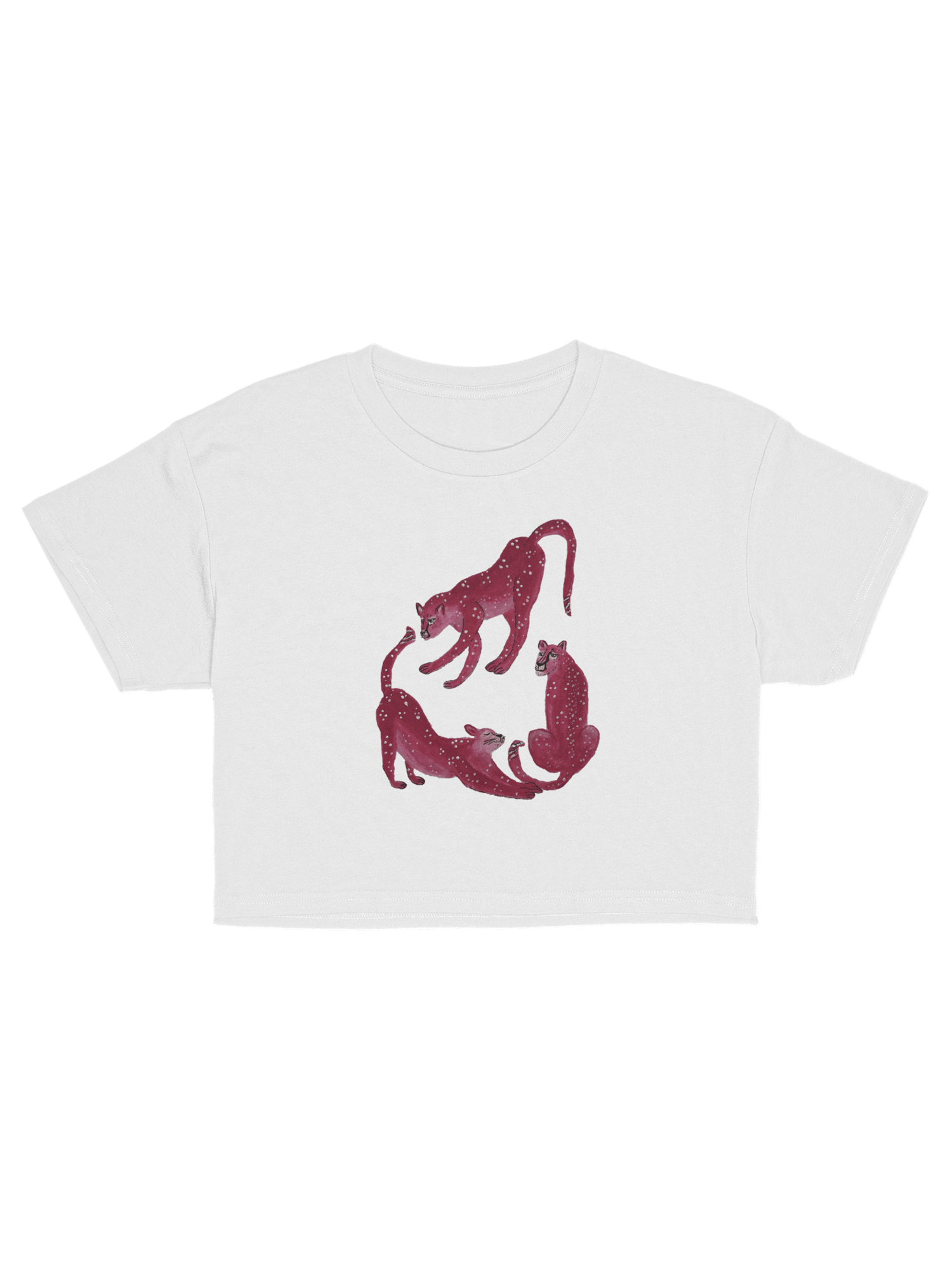 Mimico Crop Top Pink Leos