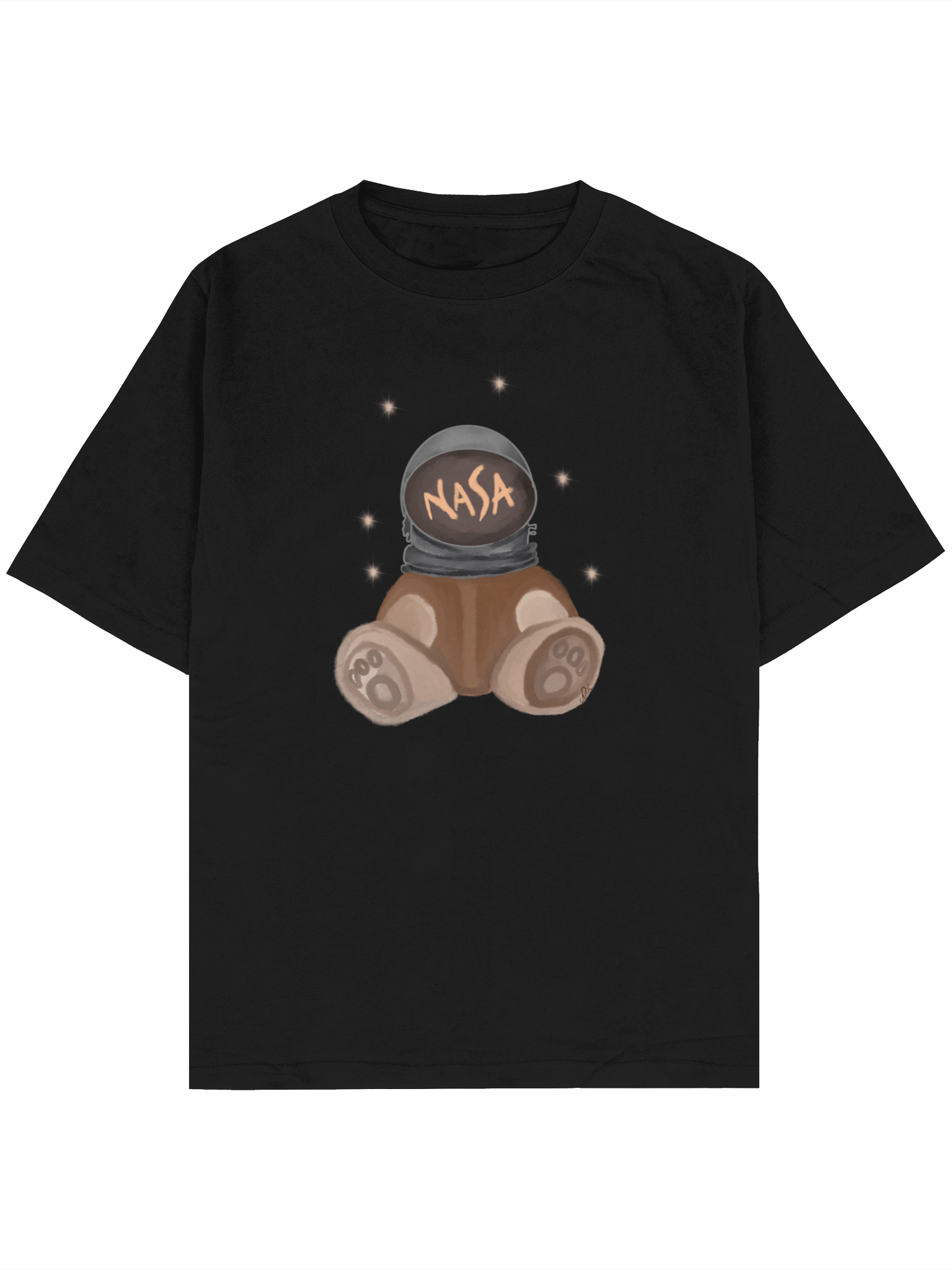 NMC Design Oversize T-Shirt NASA BEAR