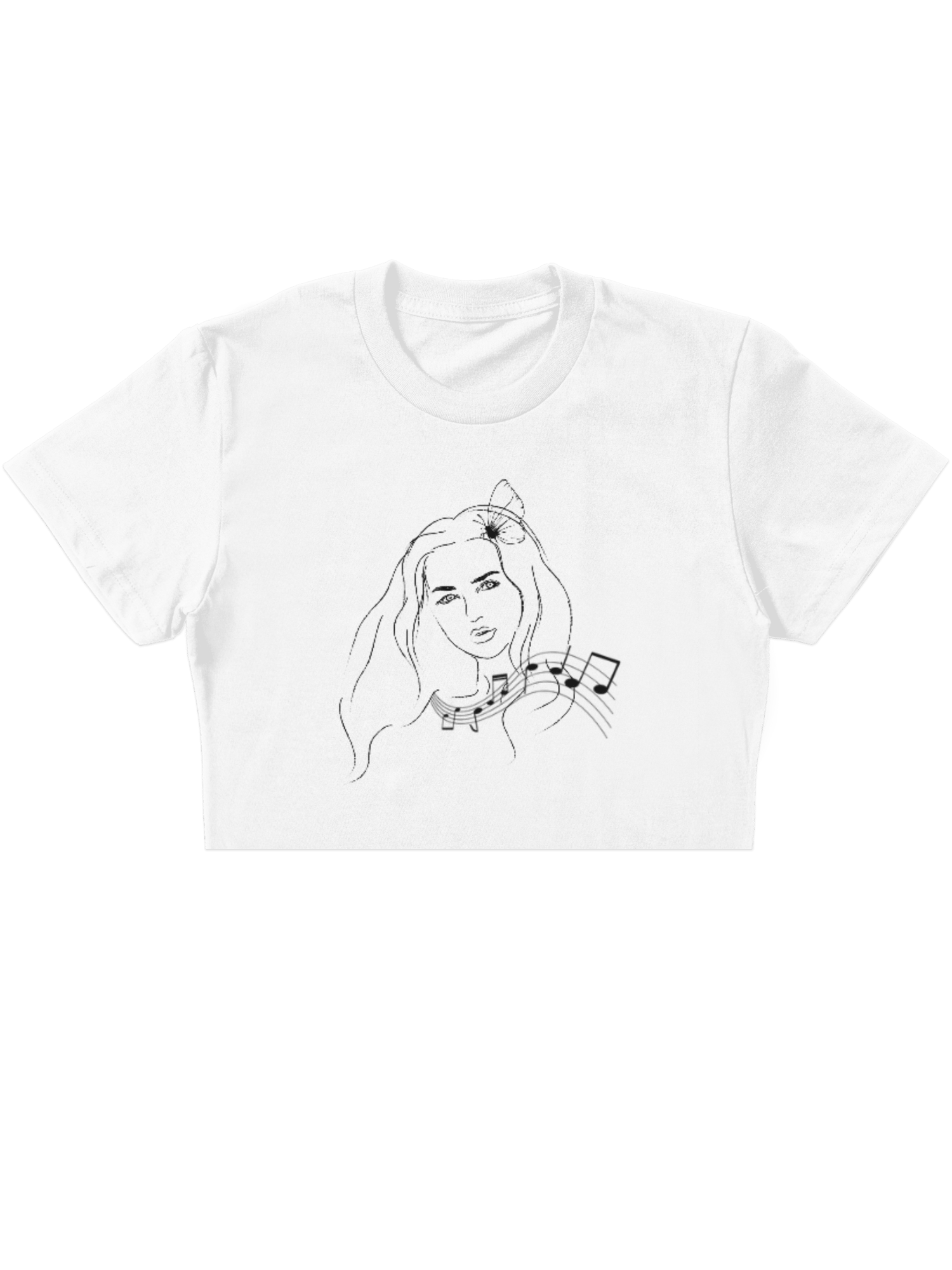 ay ışığı Crop Top 6192128