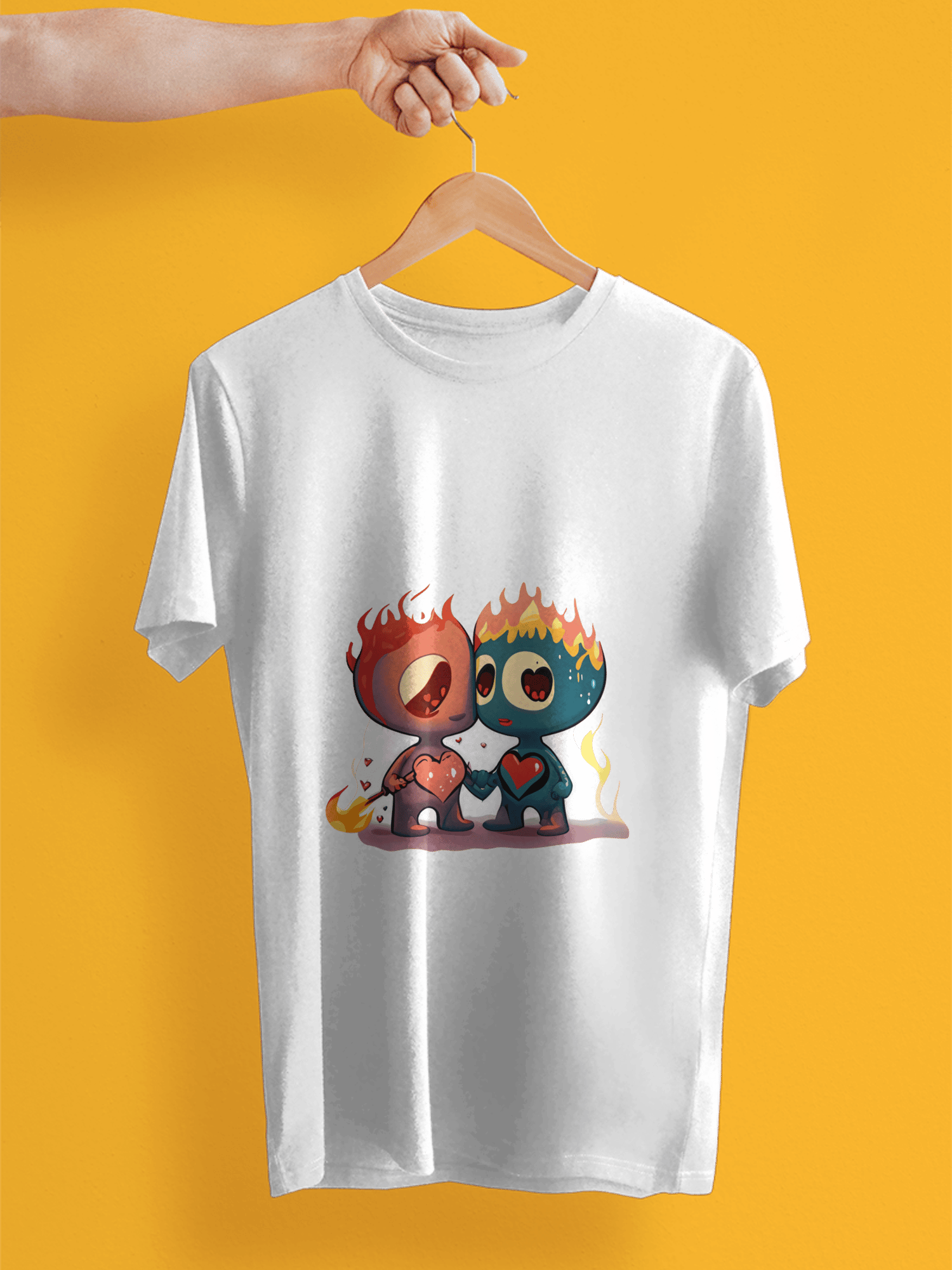 Ateş ve Su TShirt 9531813