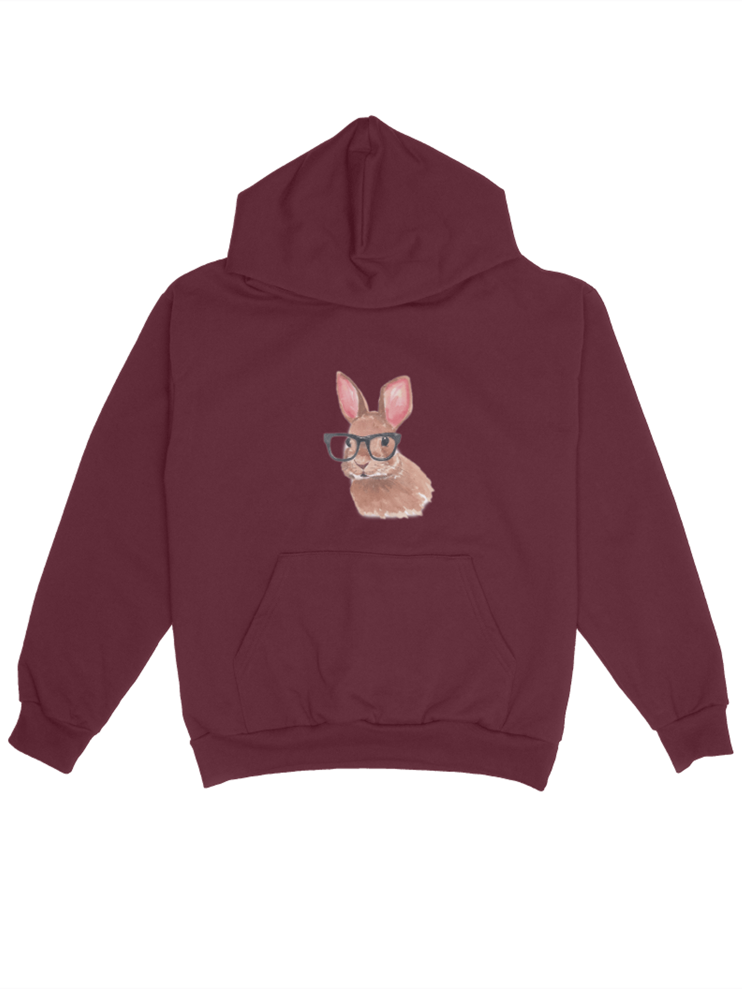 Lefter Tavşan Hoodie Bordo