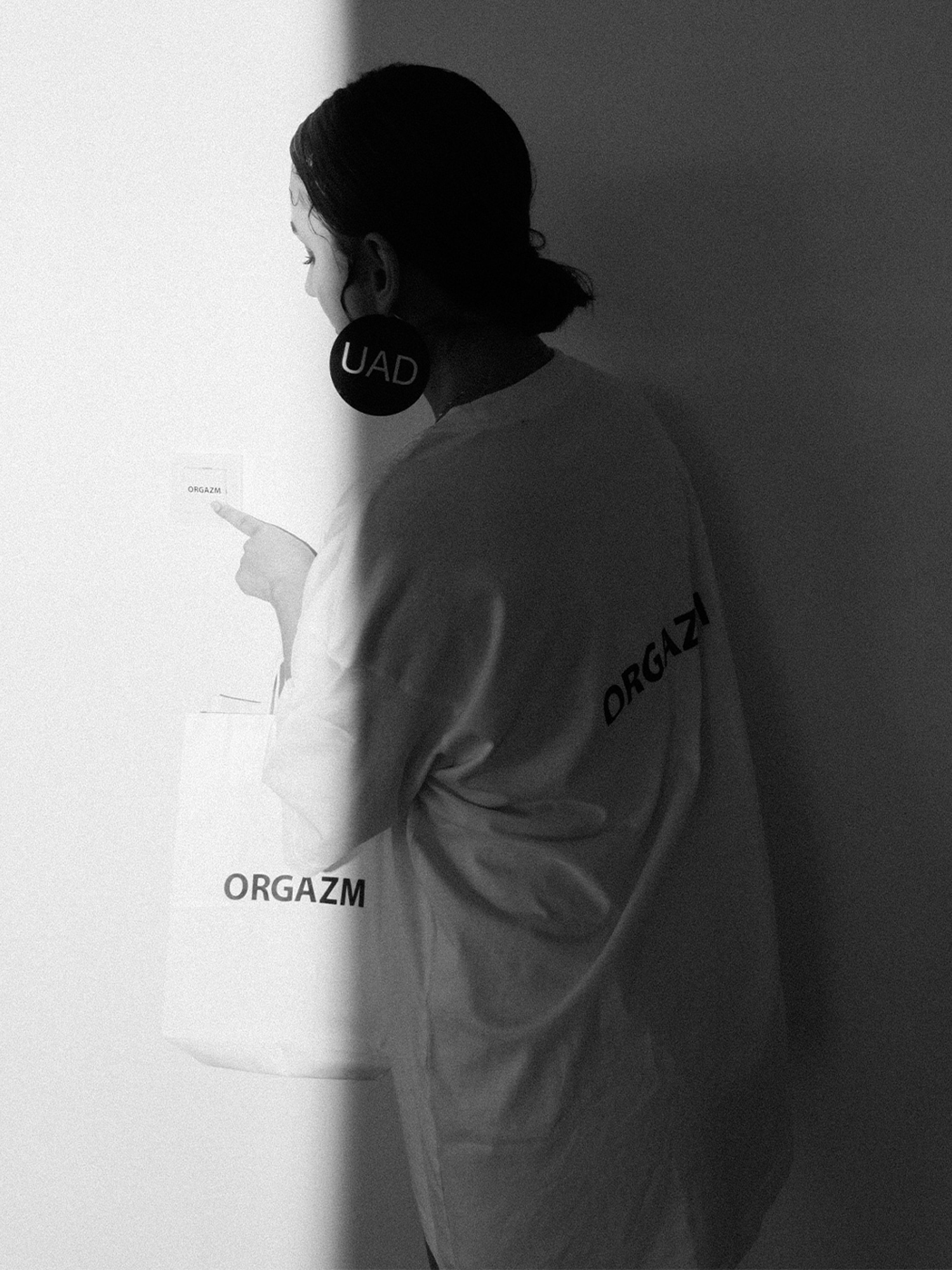 Orgazm Merch Oversize TShirt Arka Baskılı II