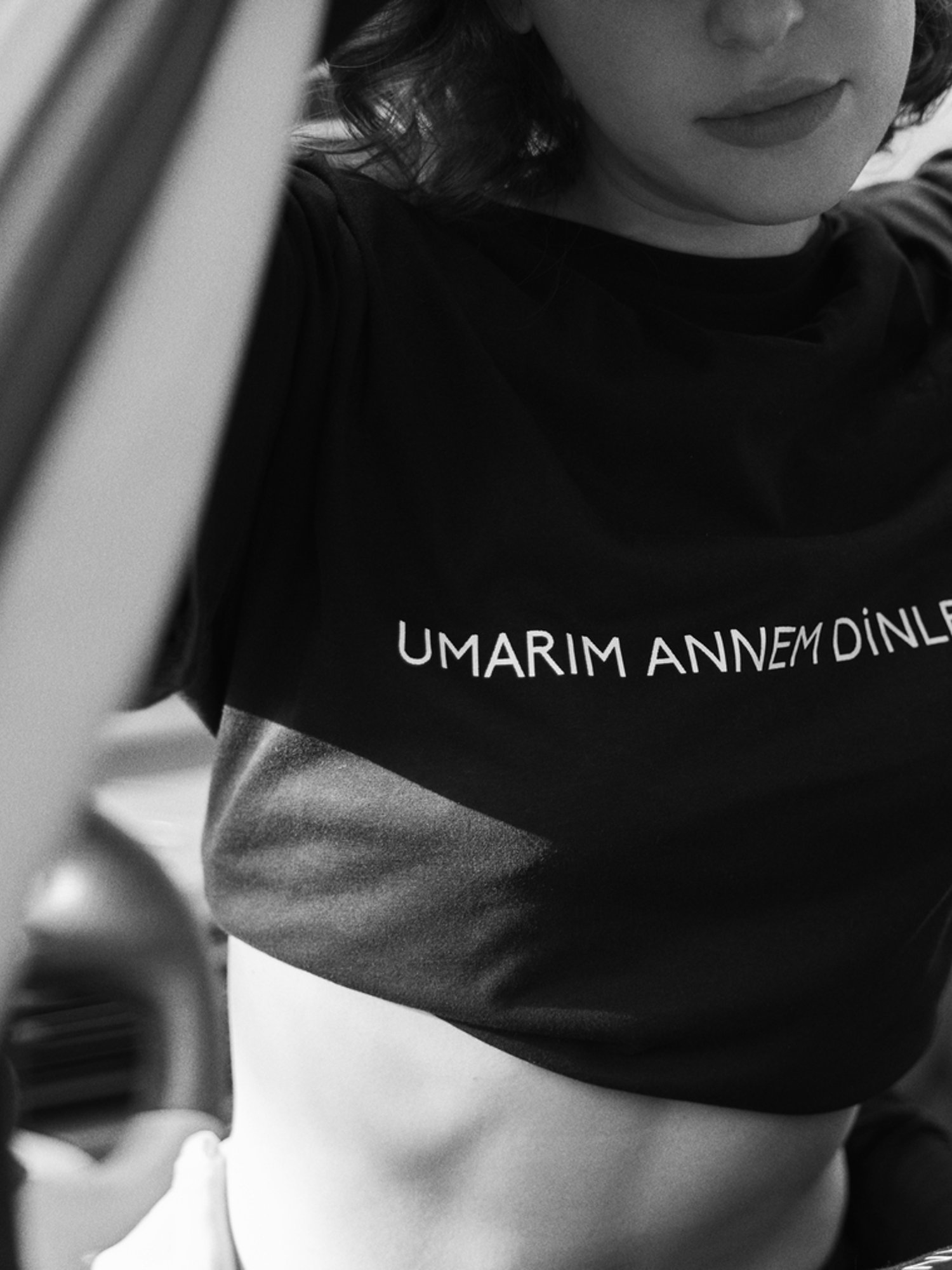UAD Oversize Tshirt Ön Yazılı