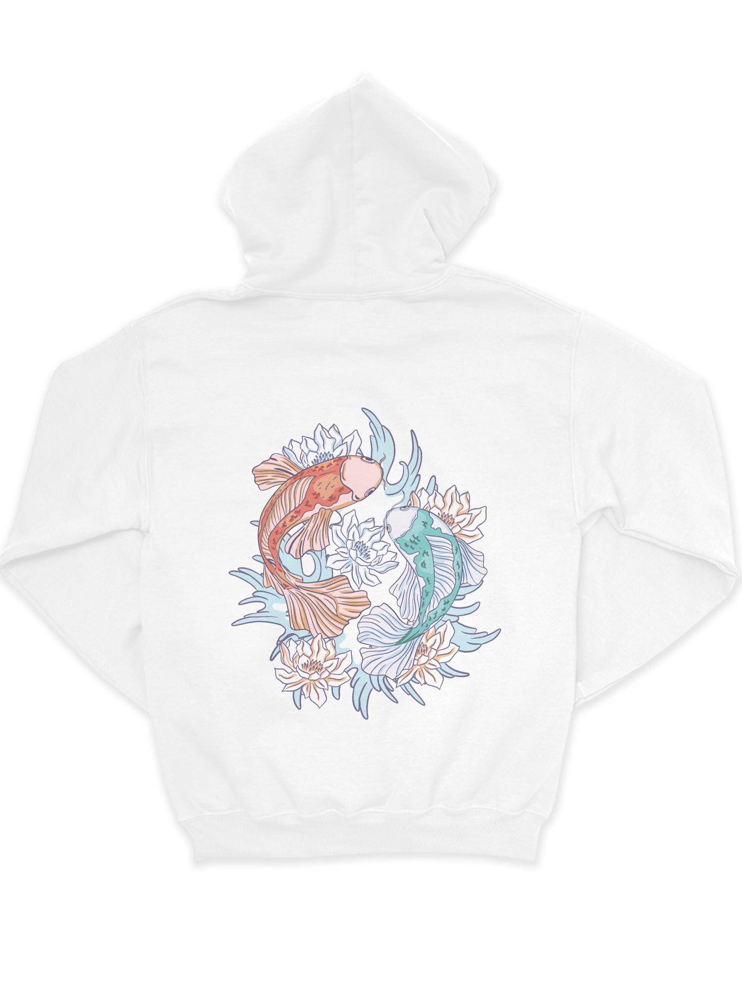 SCAB Hoodie koi