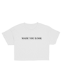 Made You Look Crop Top