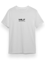 MILF: Man I Love Food Tişört - Beyaz