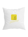 Javascript Baskılı Siyah Yastık